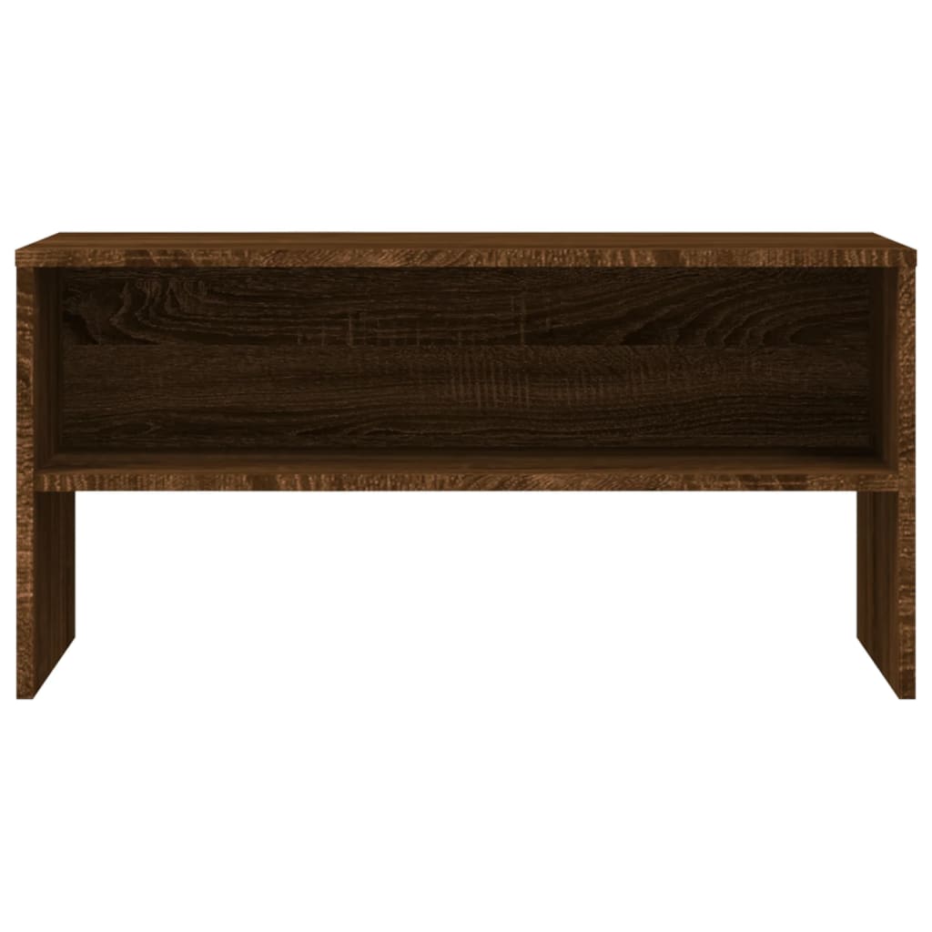 Tv-meubel 80x40x40 cm bewerkt hout grijs sonoma eikenkleurig