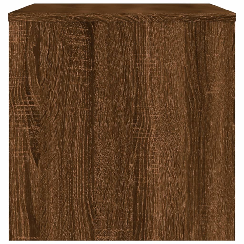 Tv-meubel 80x40x40 cm bewerkt hout sonoma eikenkleurig