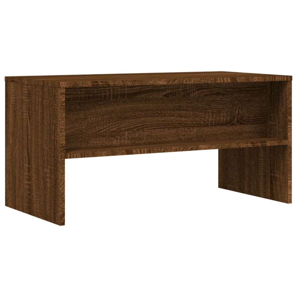 Tv-meubel 80x40x40 cm bewerkt hout grijs sonoma eikenkleurig