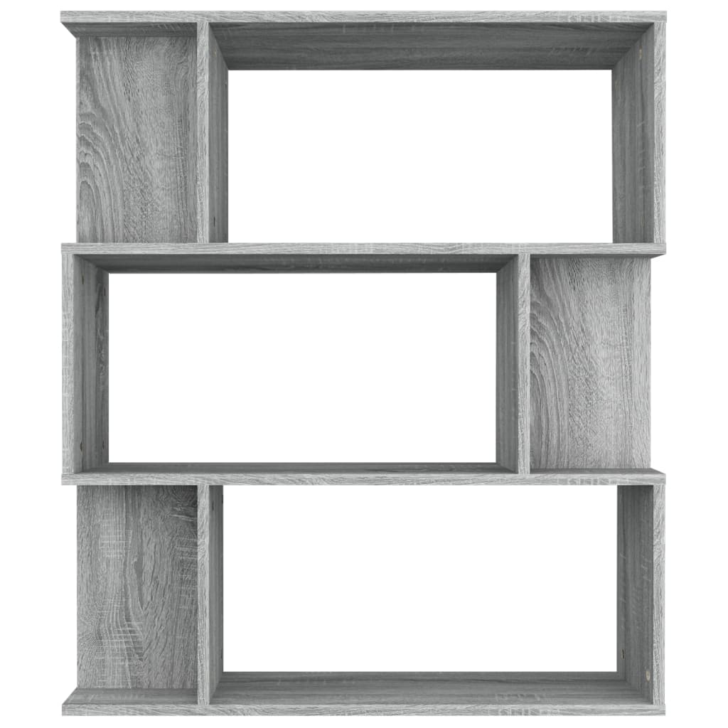 Boekenkast/kamerscherm 80x24x96 cm bewerkt hout