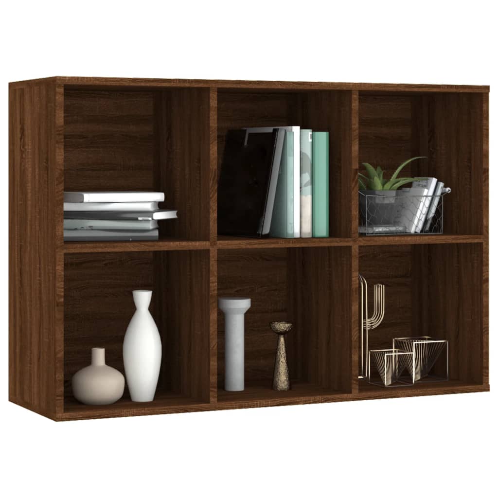 Boekenkast/dressoir 66x30x98 cm bewerkt hout