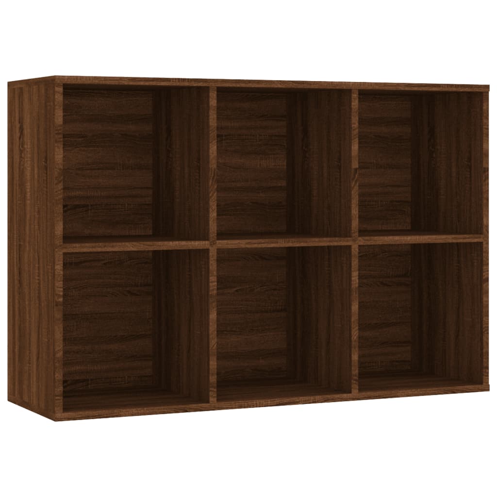 Bibliothèque/buffet 66x30x98 cm en bois travaillé