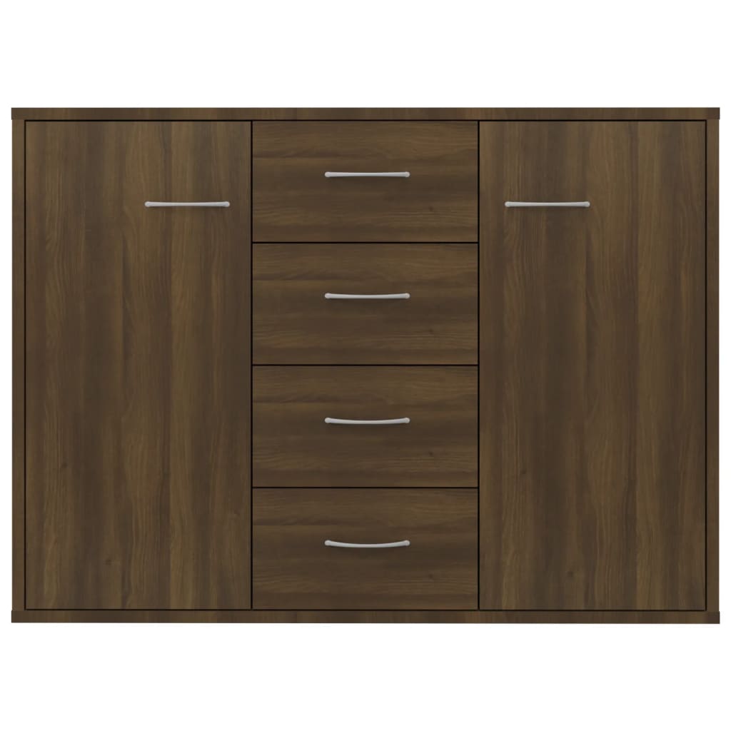 Dressoir 88x30x65 cm bewerkt hout