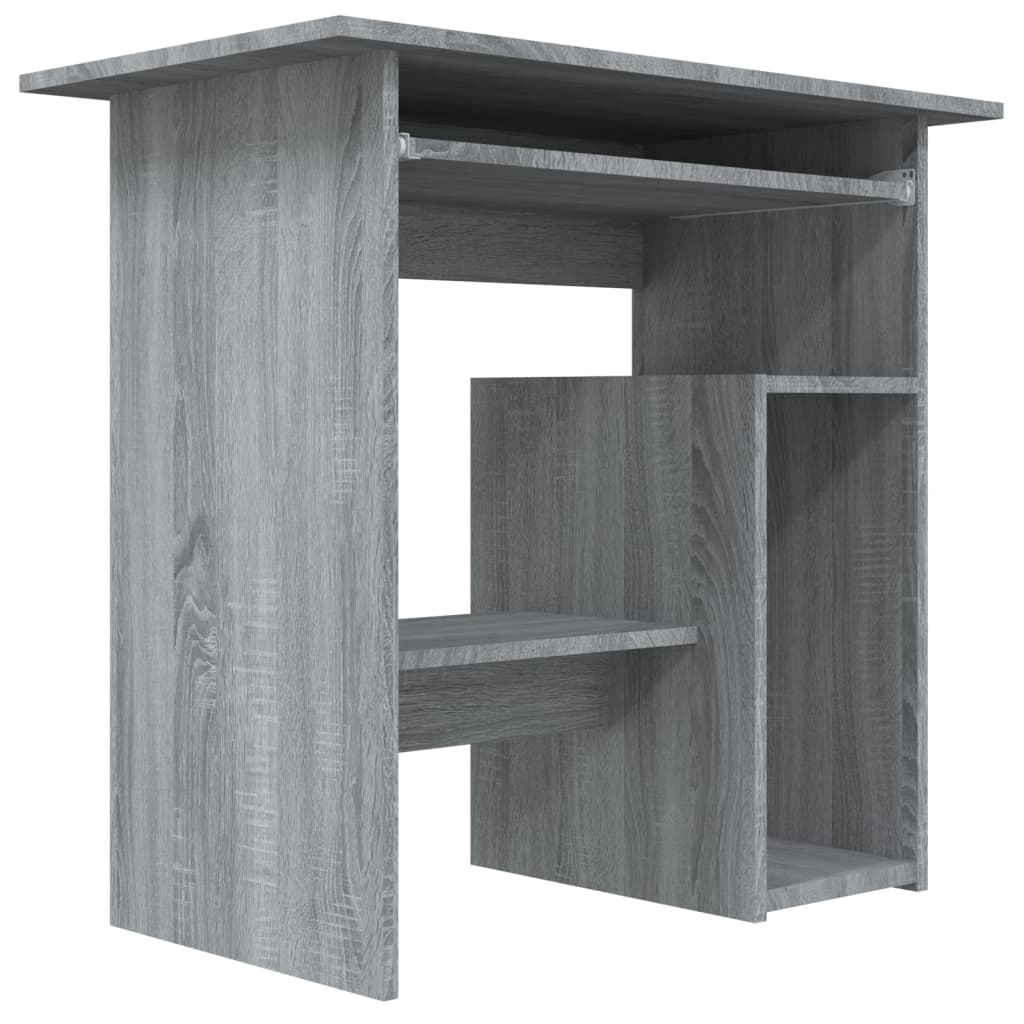 Bureau 80x45x74 cm bewerkt hout