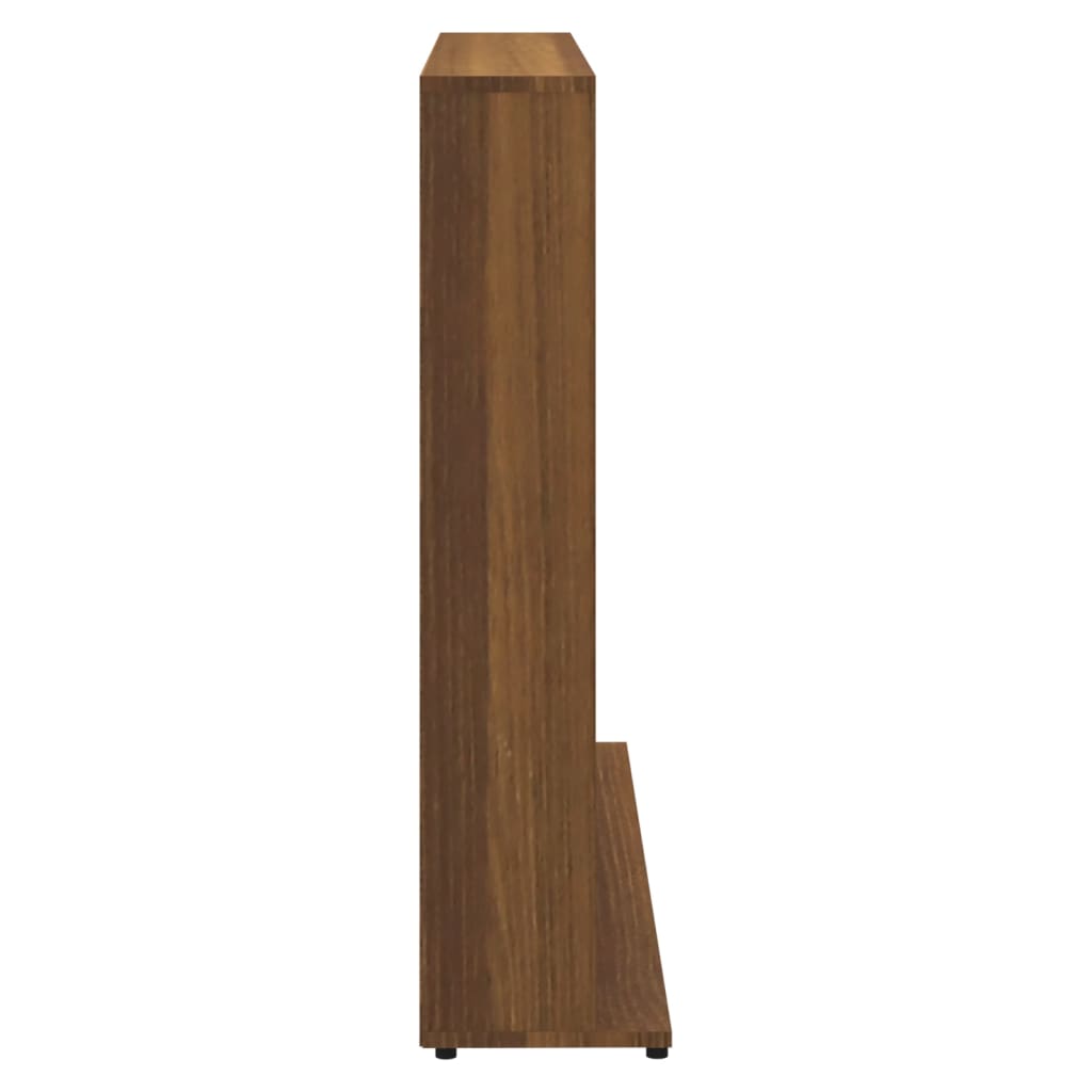 Meuble CD 102x16x177,5 cm bois travaillé