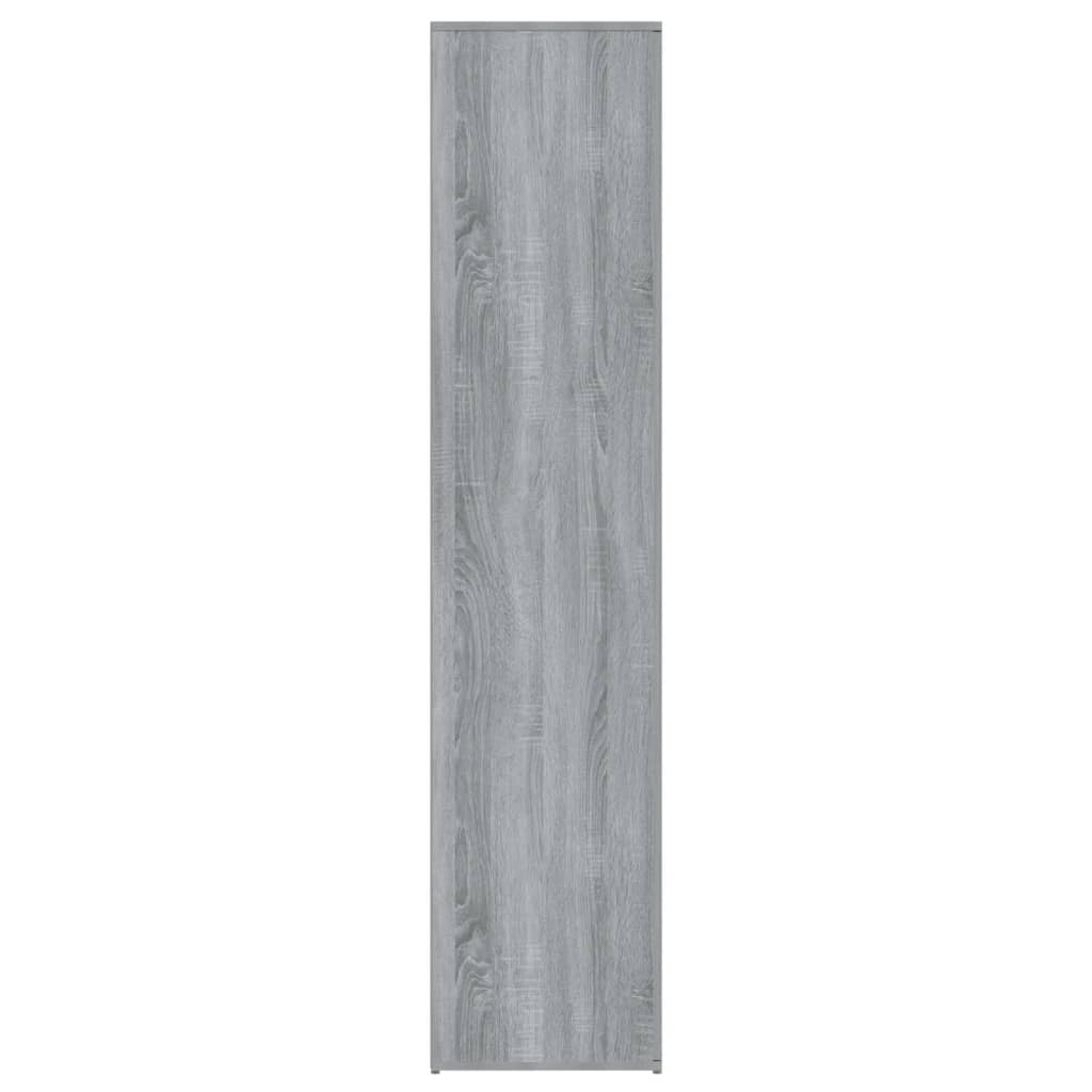 Schoenenkast 80x39x178 cm bewerkt hout