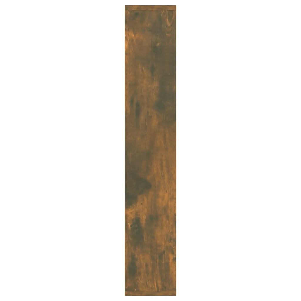 Wandschap 36x16x90 cm bewerkt hout