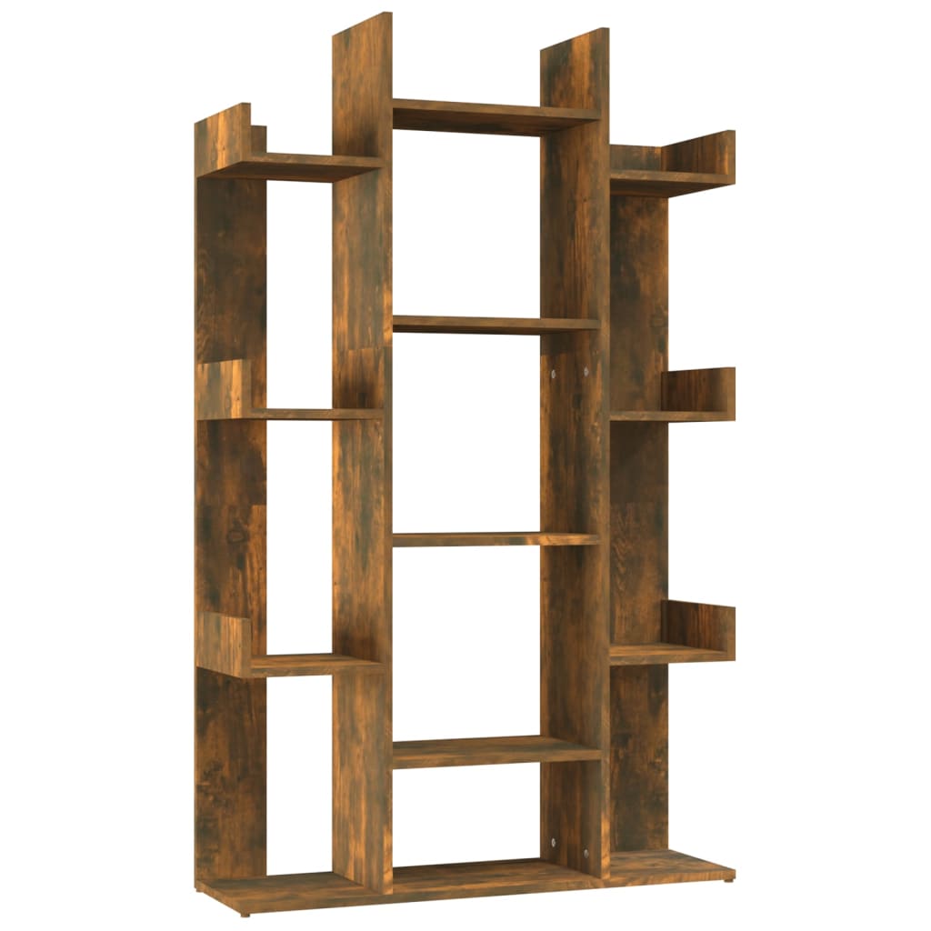 Boekenkast 86x25,5x140 cm bewerkt hout