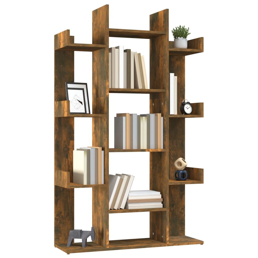 Boekenkast 86x25,5x140 cm bewerkt hout