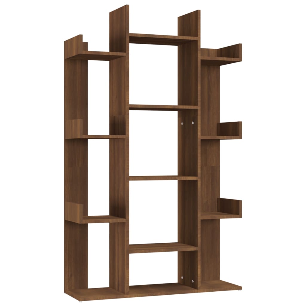 Boekenkast 86x25,5x140 cm bewerkt hout