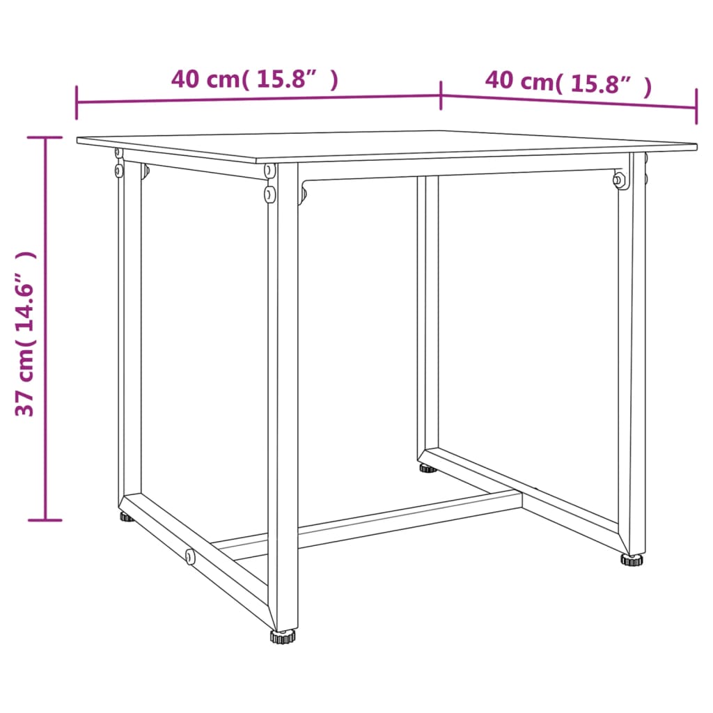 3-delige Loungeset met kussens poly rattan