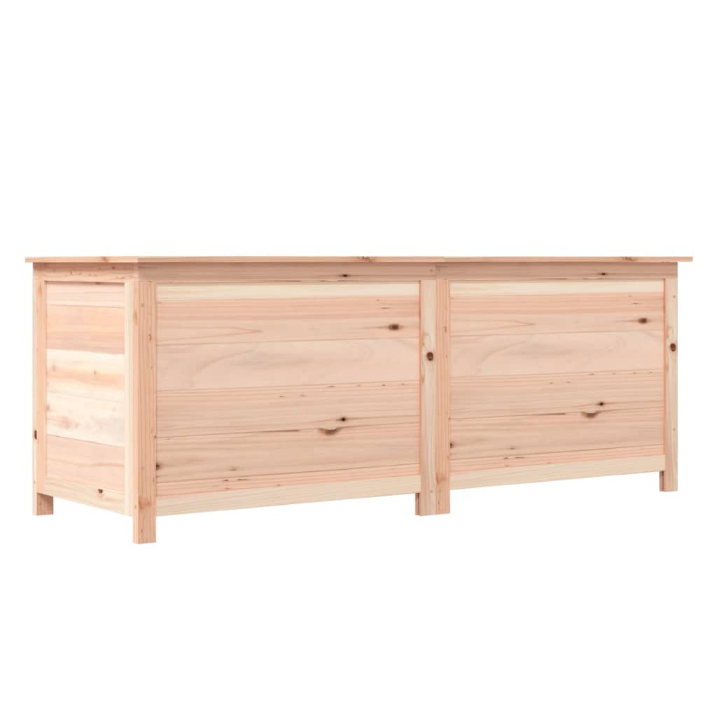 Kussenbox 150x50x56 cm massief vurenhout antracietkleurig