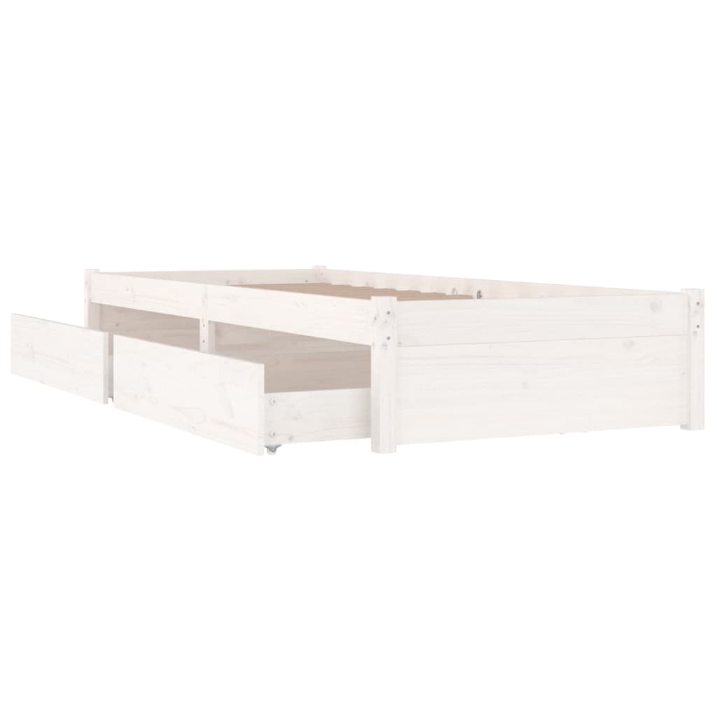 Bedframe met lades 75x190 cm