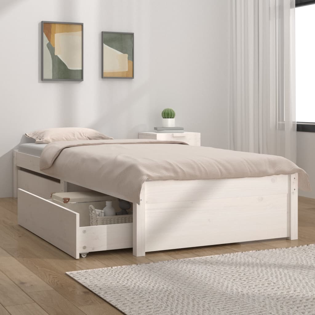 Bedframe met lades 90x200 cm