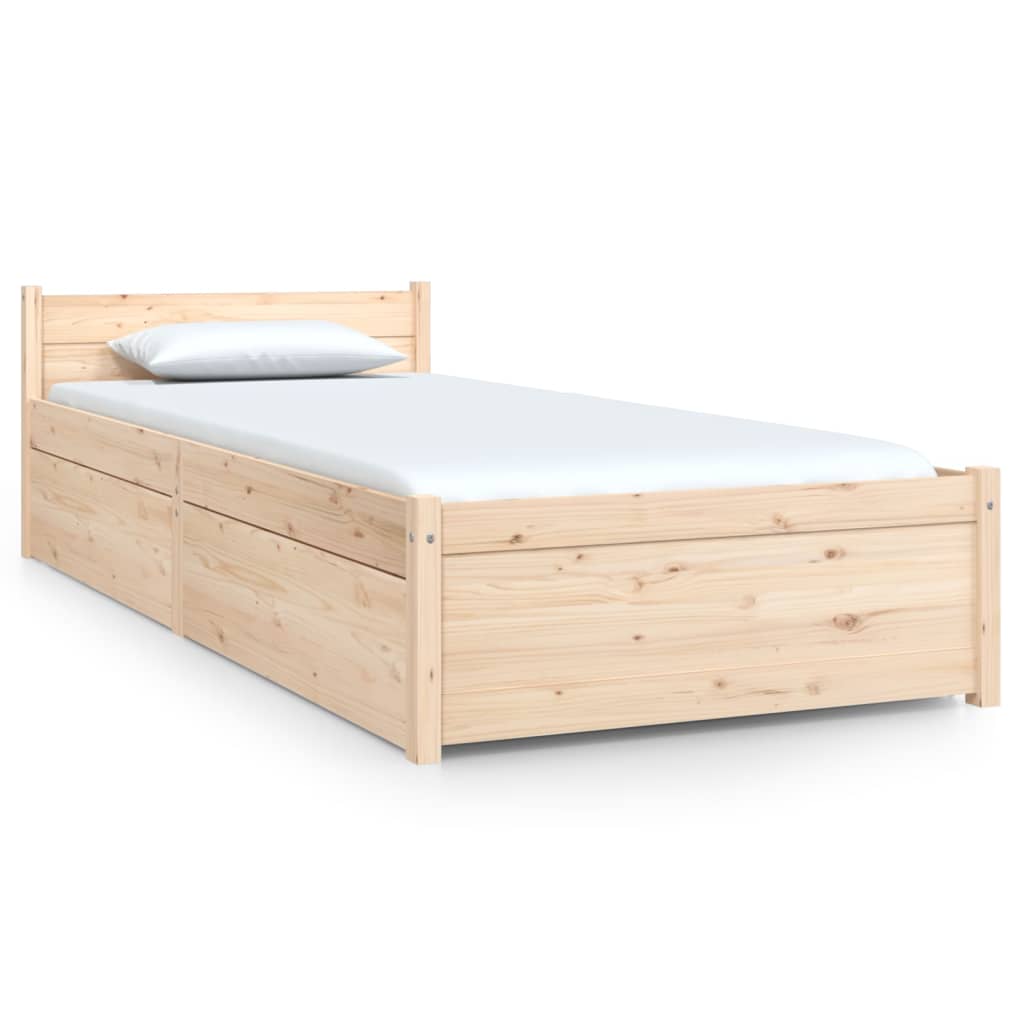 Bedframe met lades 100x200 cm