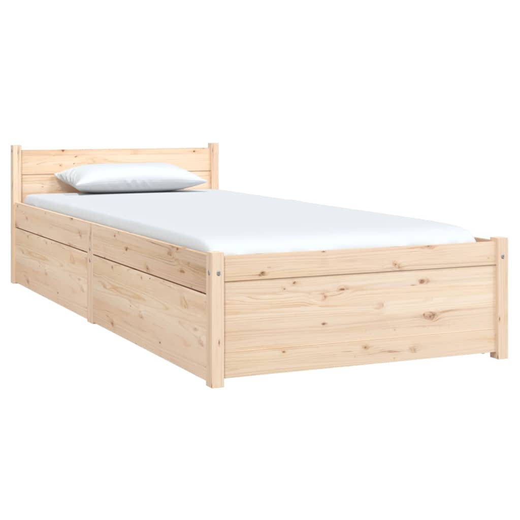 Bedframe met lades 100x200 cm