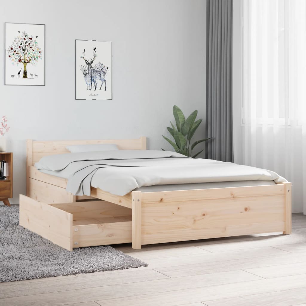 Bedframe met lades 90x200 cm