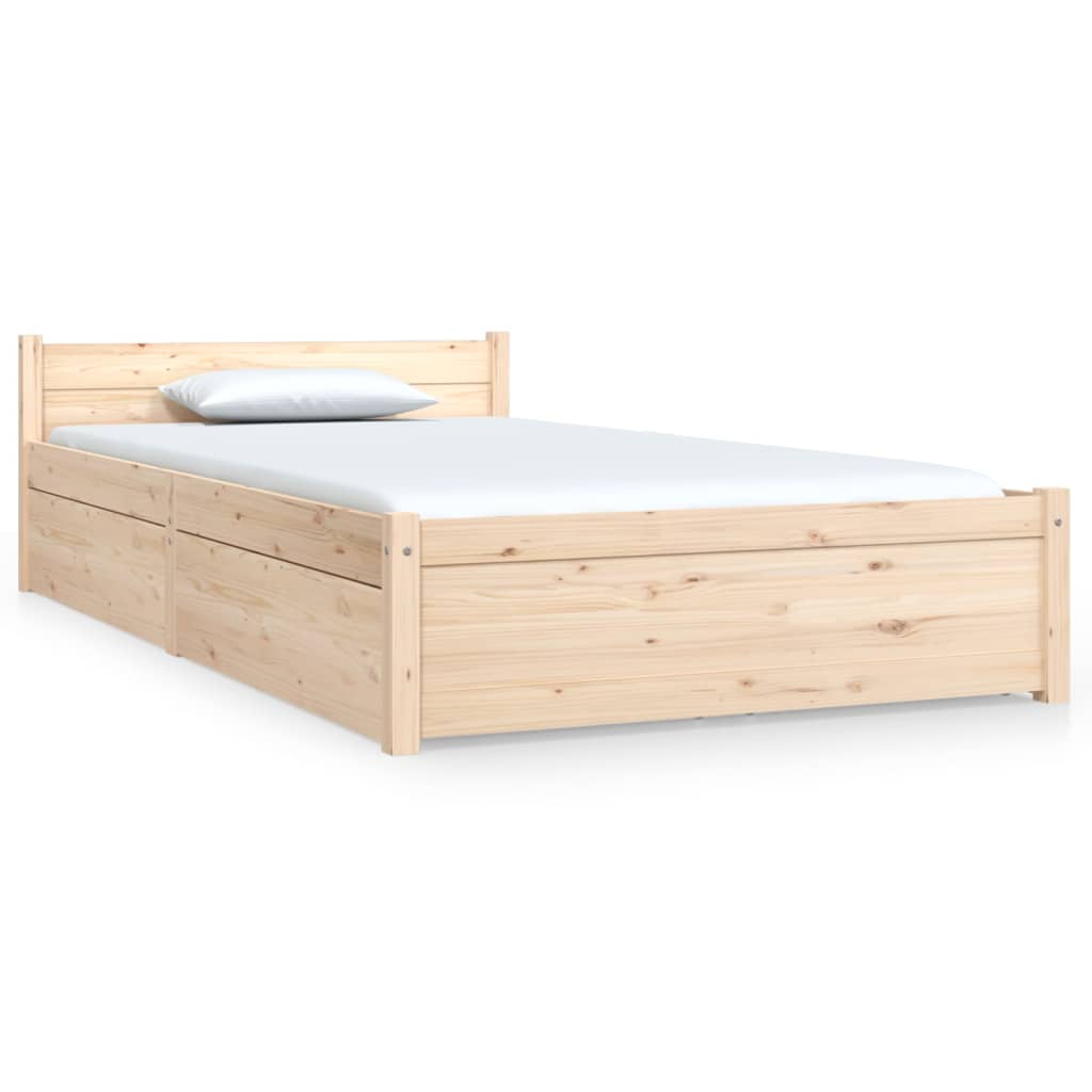 Bedframe met lades 100x200 cm