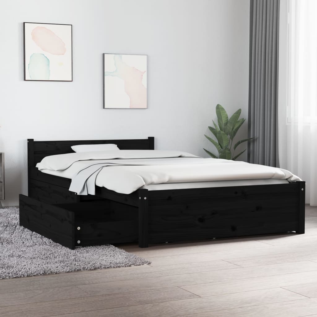 Bedframe met lades 100x200 cm