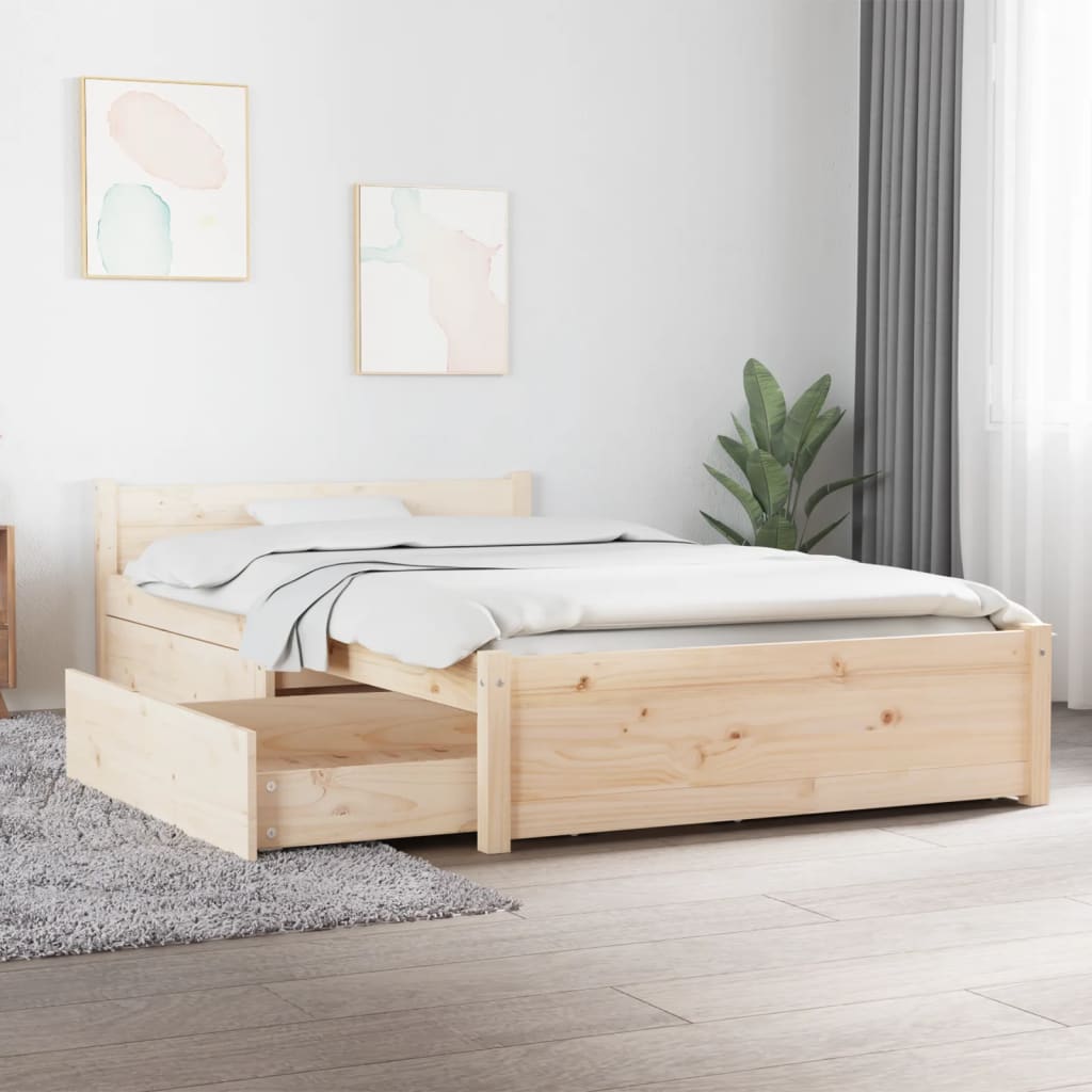 Bedframe met lades 90x200 cm