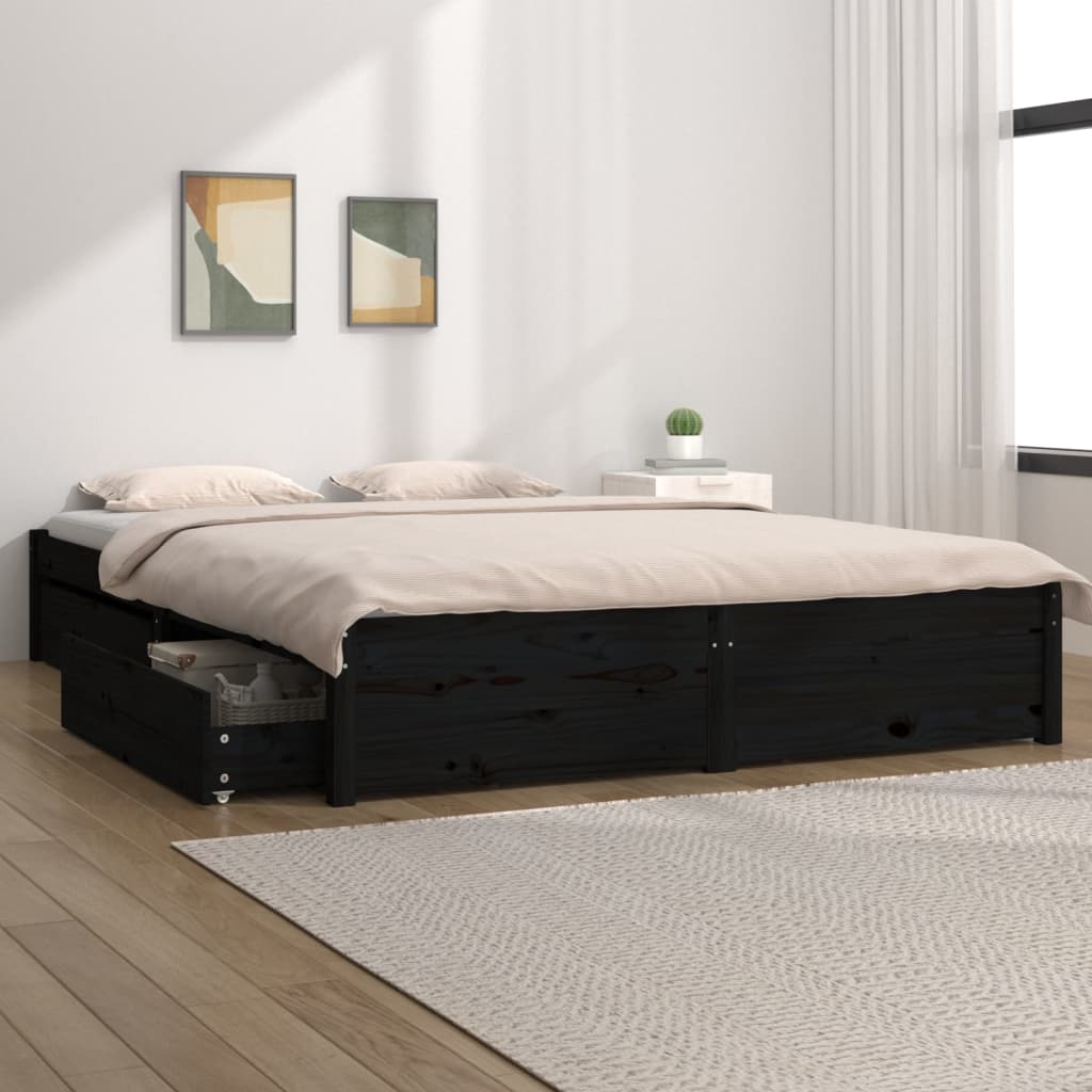 Bedframe met lades 160x200 cm