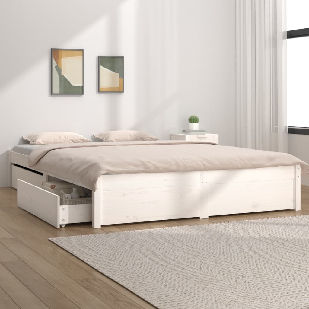 Bedframe met lades 160x200 cm