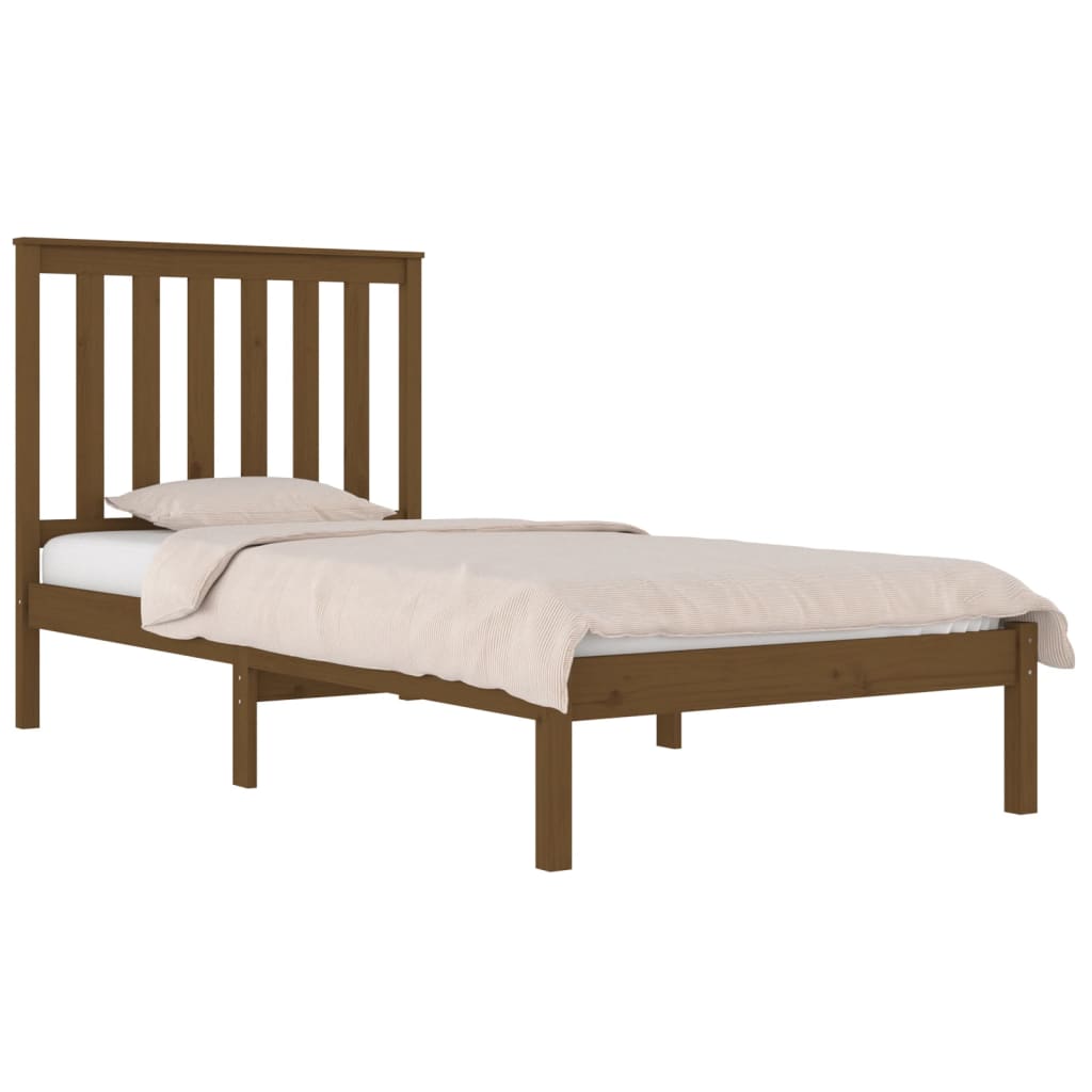 Bedframe massief grenenhout 160x200 cm