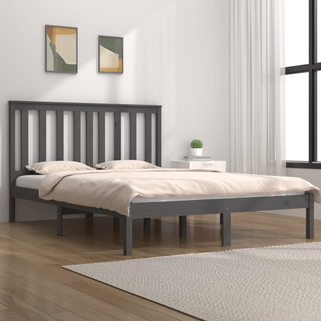 Bedframe massief grenenhout 160x200 cm