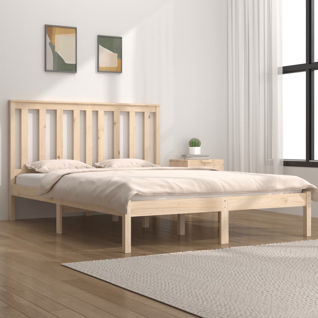 Bedframe massief grenenhout 160x200 cm