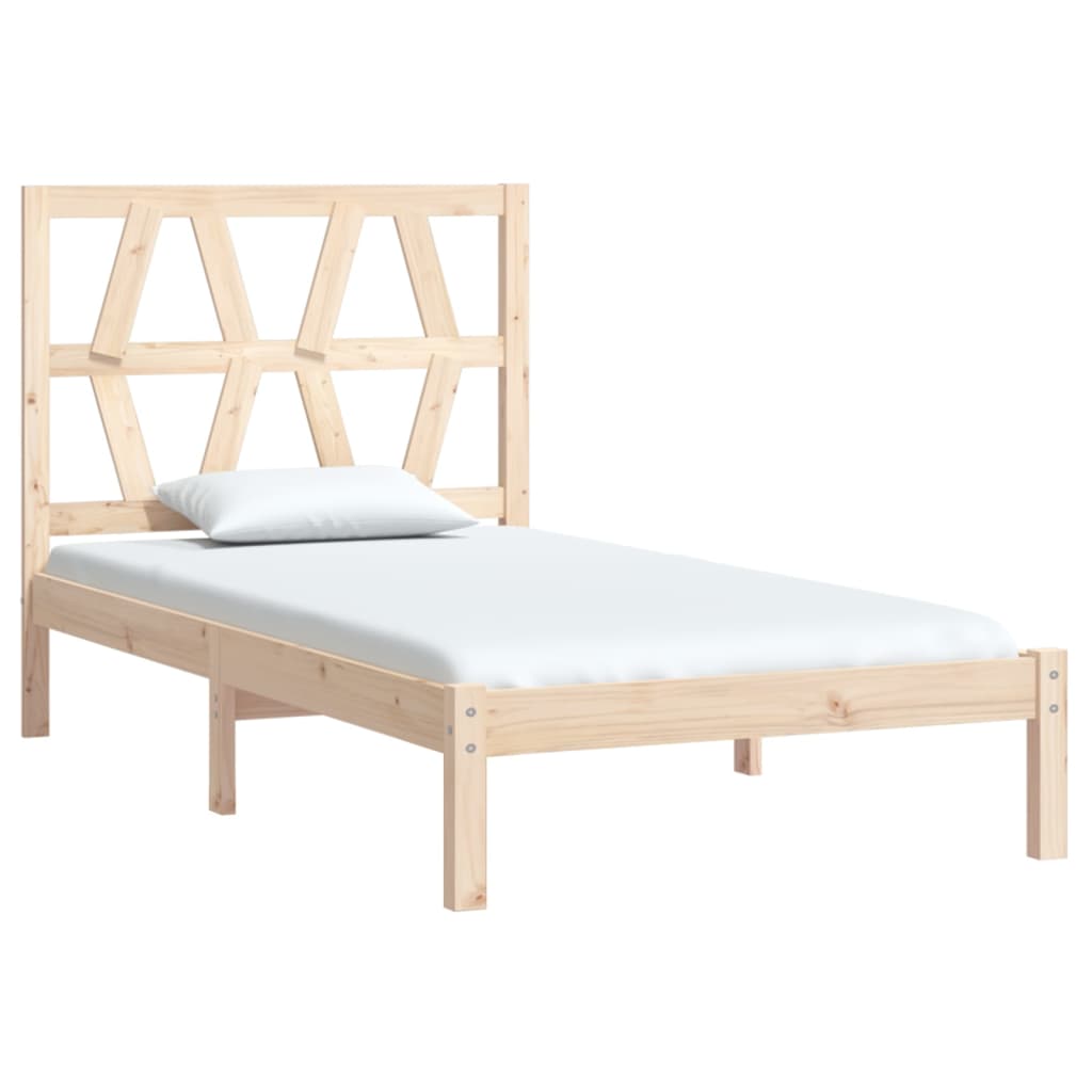 Bedframe massief grenenhout 120x200 cm