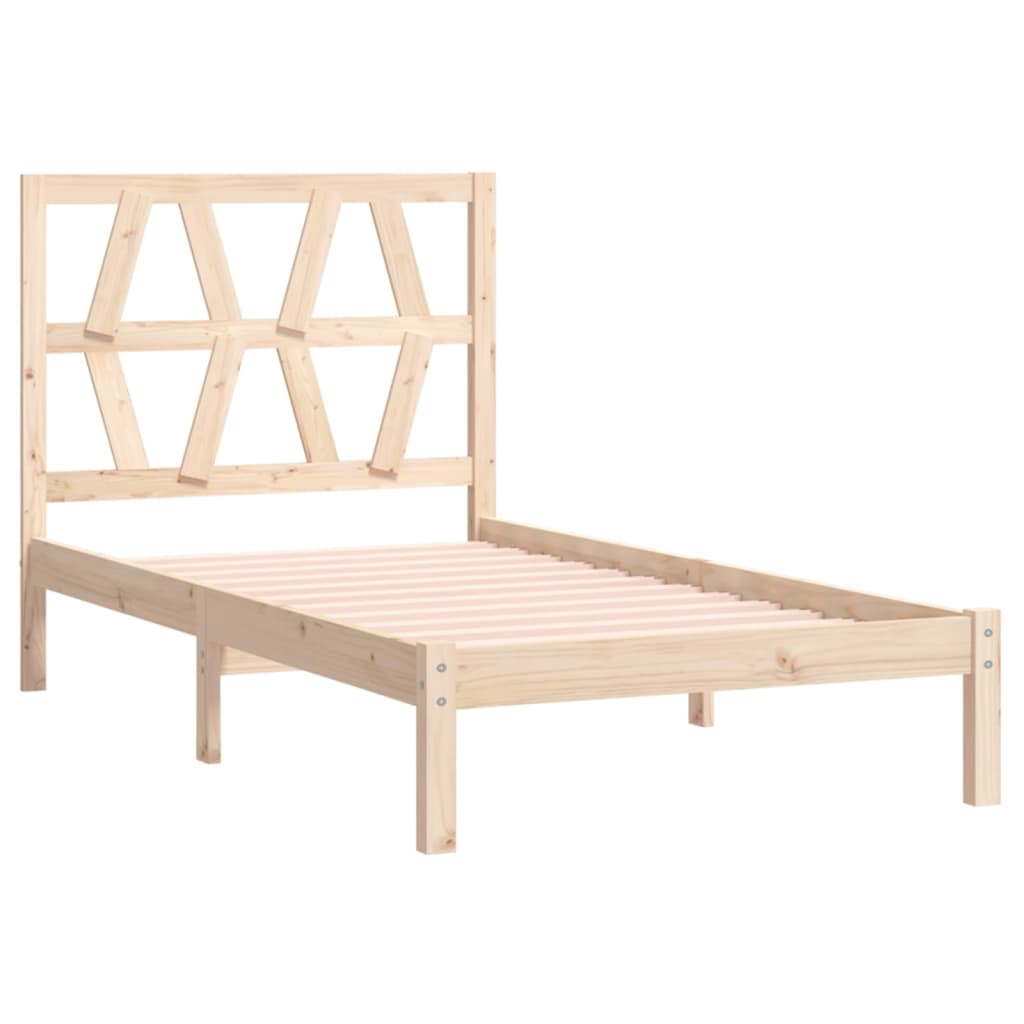 Bedframe massief grenenhout 120x200 cm