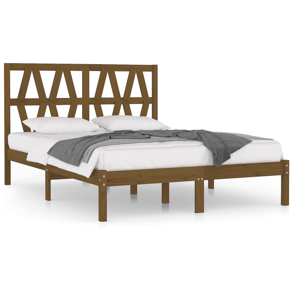 Bedframe massief grenenhout 120x200 cm