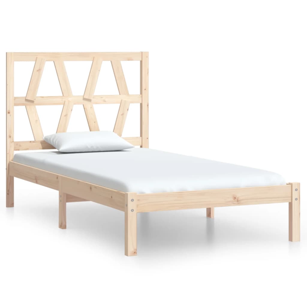 Bedframe massief grenenhout 120x200 cm