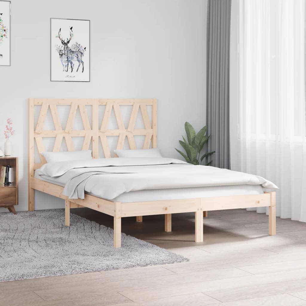 Bedframe massief grenenhout 120x200 cm