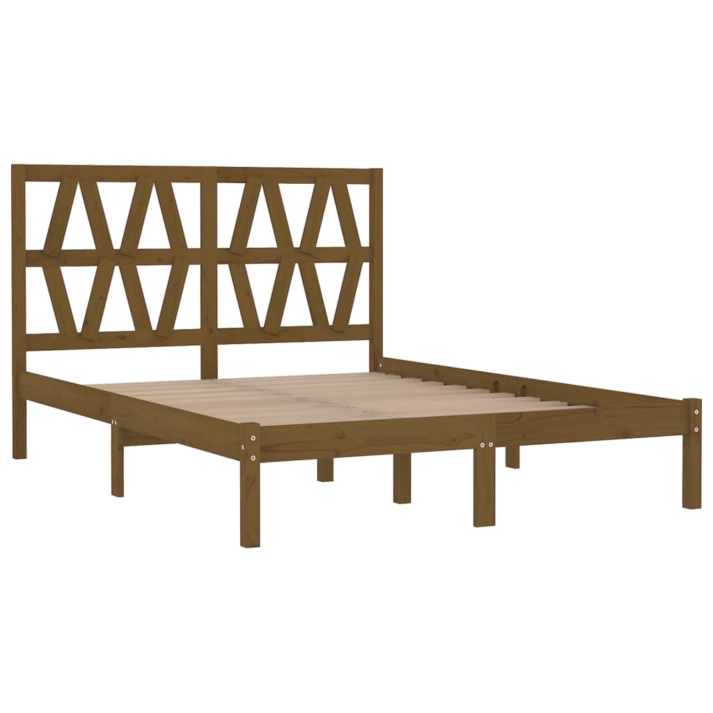 Bedframe massief grenenhout 120x200 cm