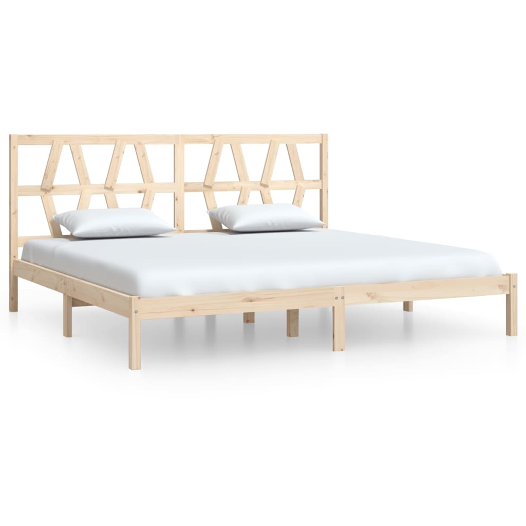 Bedframe massief grenenhout 120x200 cm