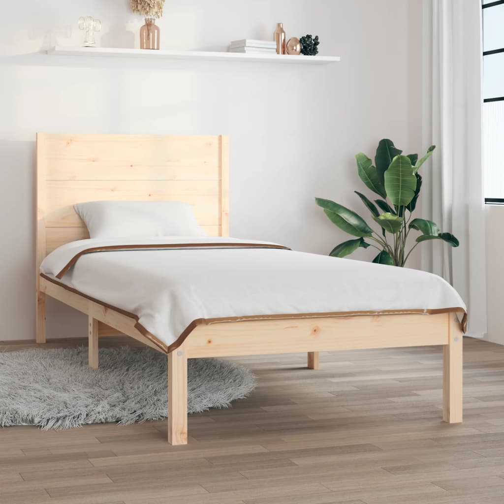 Bedframe massief grenenhout 140x200 cm