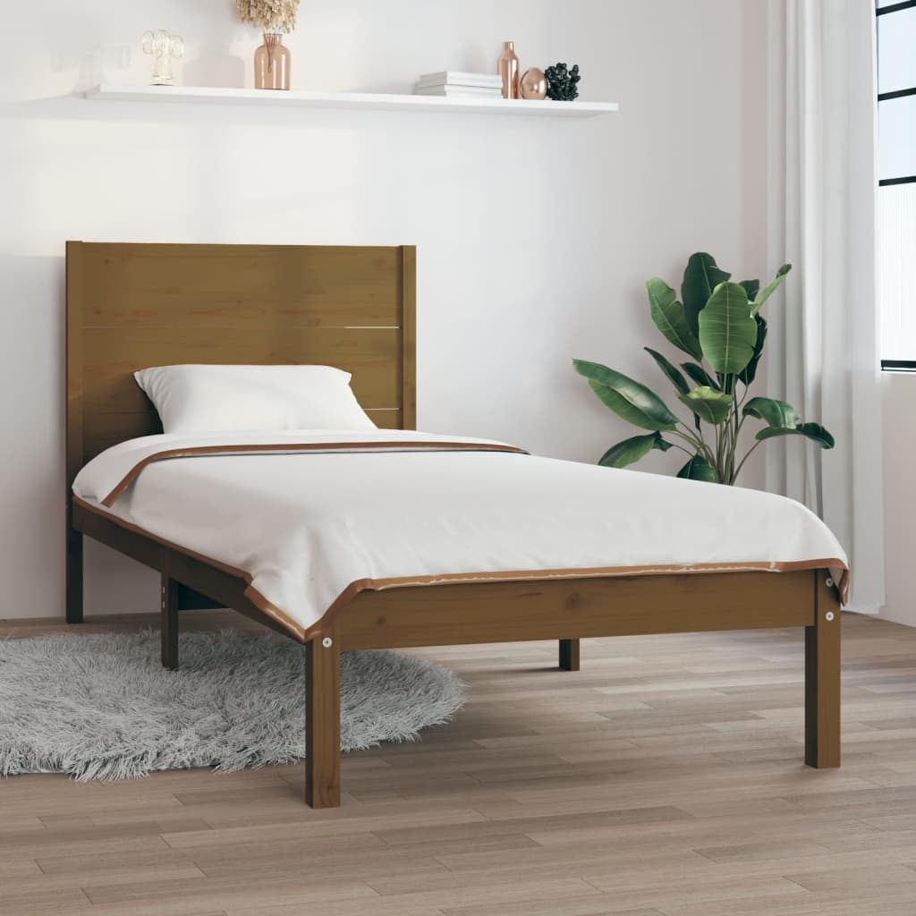 Bedframe massief grenenhout 140x200 cm