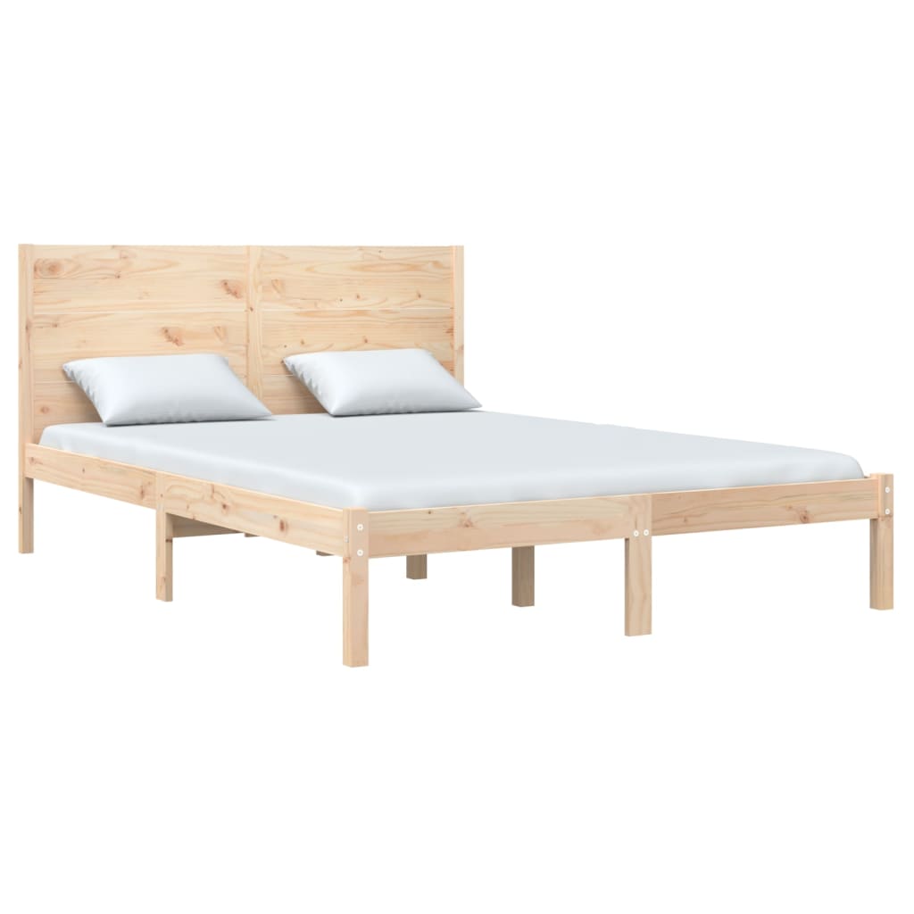 Bedframe massief grenenhout 140x190 cm