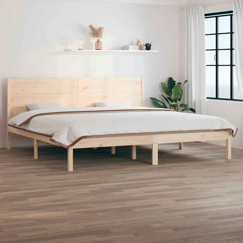 Bedframe massief grenenhout 140x190 cm