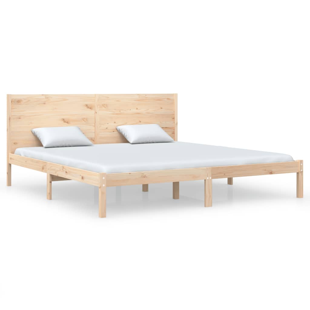 Bedframe massief grenenhout 140x190 cm