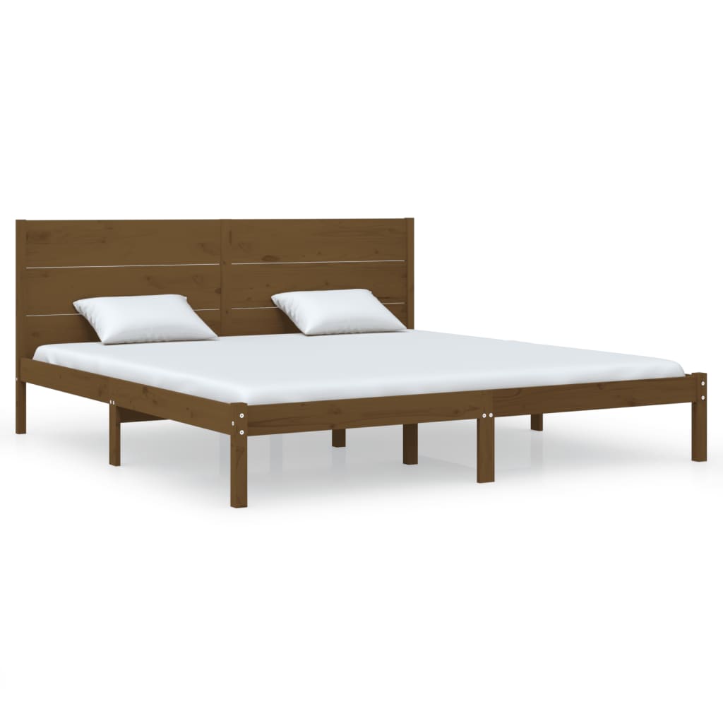 Bedframe massief grenenhout 140x190 cm