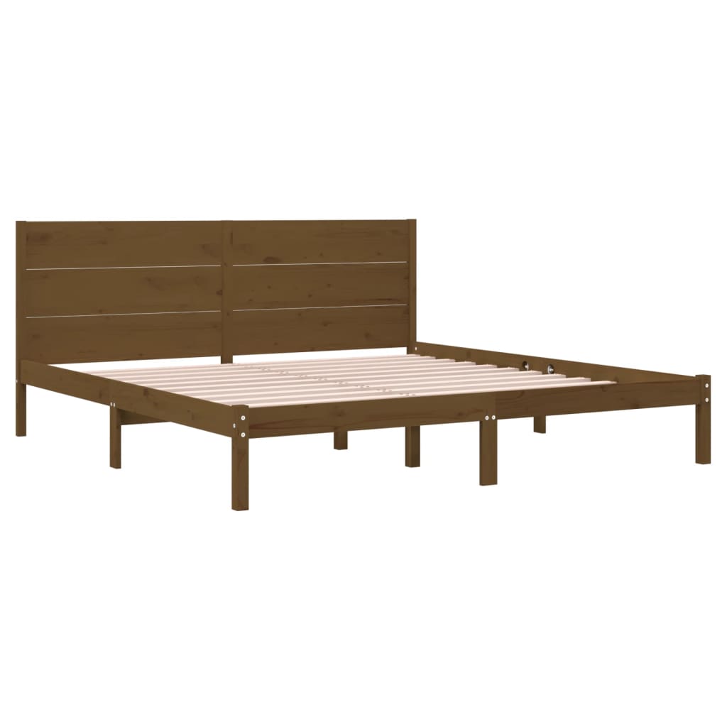 Bedframe massief grenenhout 140x200 cm