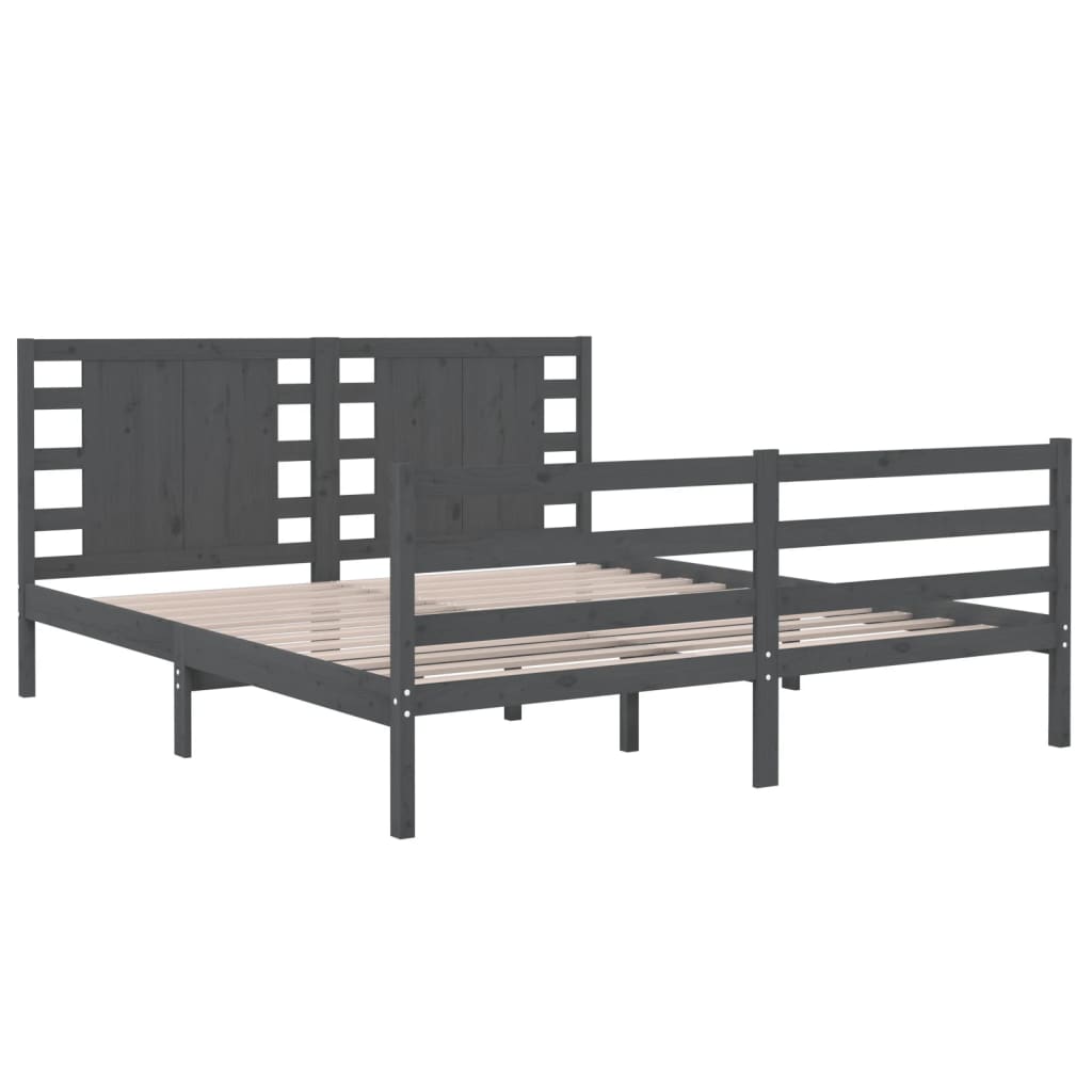 Bedframe massief grenenhout 140x200 cm