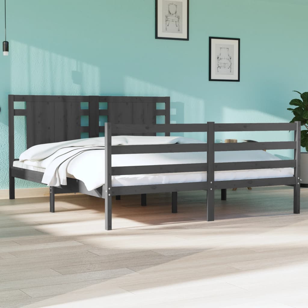 Bedframe massief grenenhout 140x200 cm