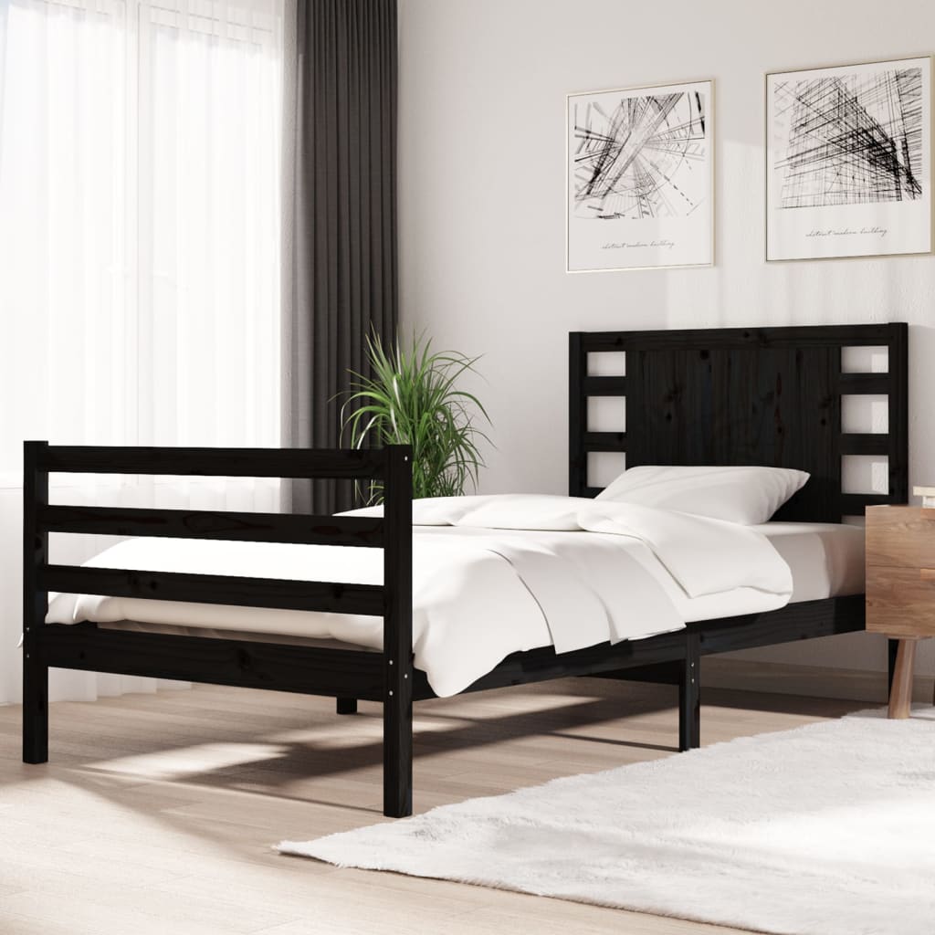 Bedframe massief grenenhout 140x200 cm