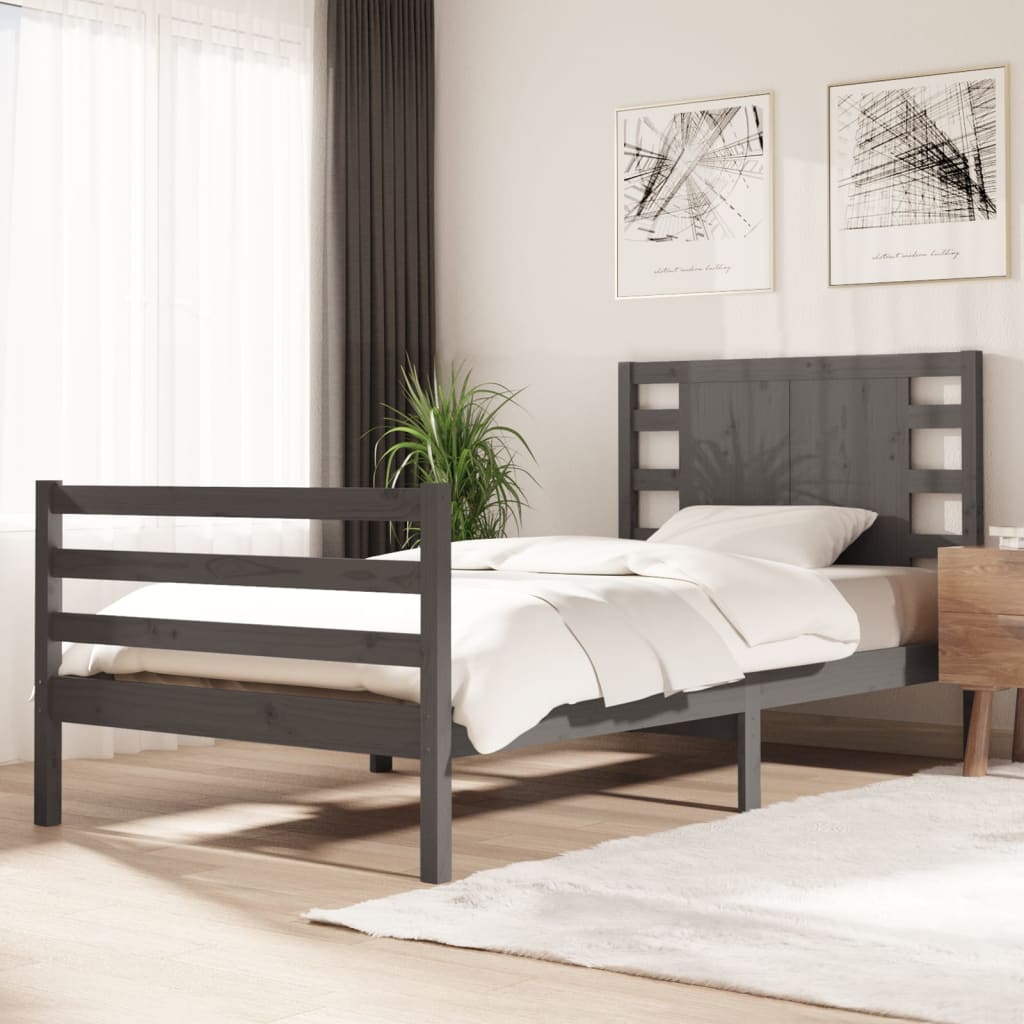 Bedframe massief grenenhout 140x200 cm