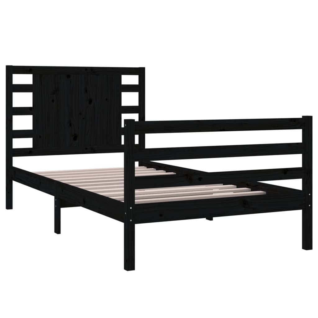 Bedframe massief grenenhout 140x200 cm