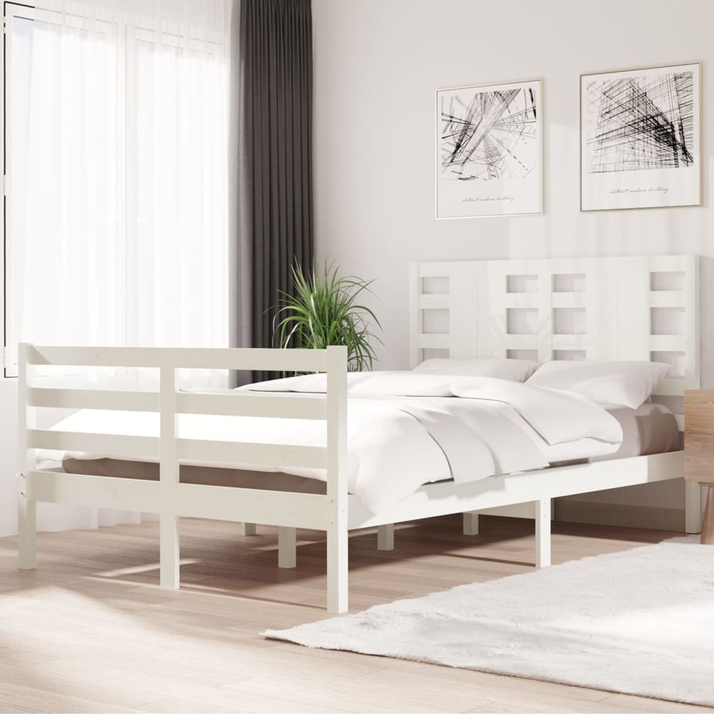 Bedframe massief grenenhout 140x200 cm