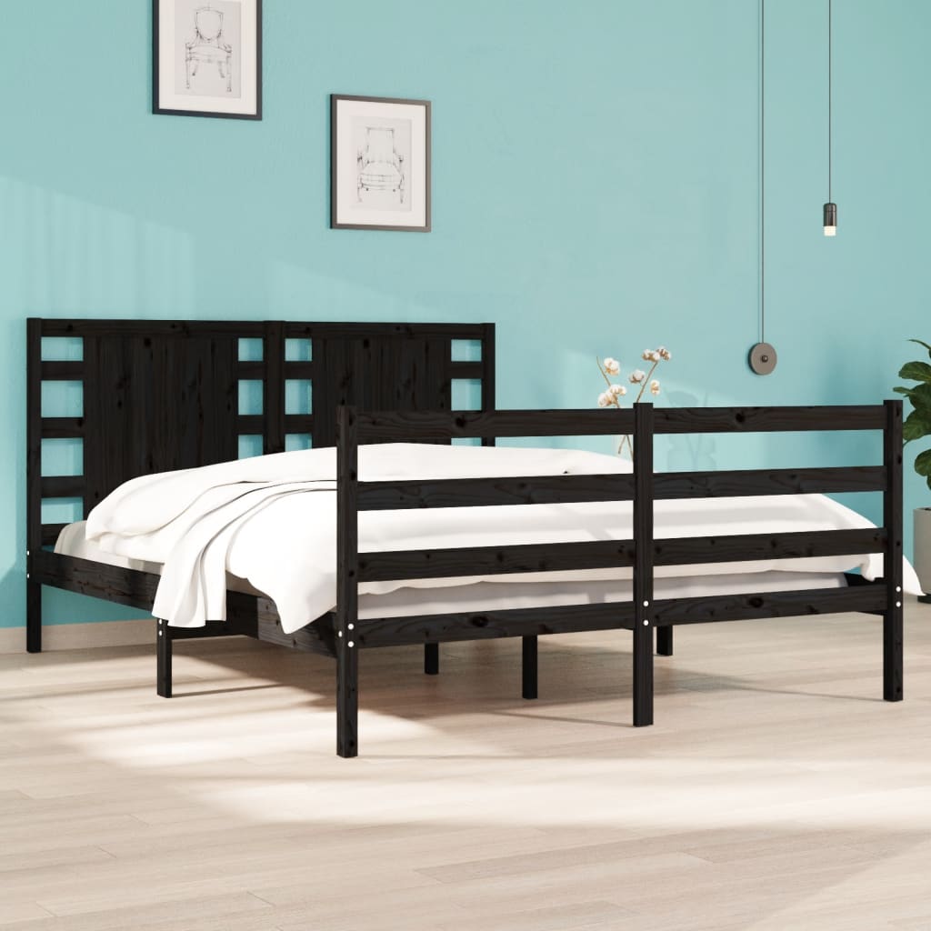 Bedframe massief grenenhout 140x200 cm